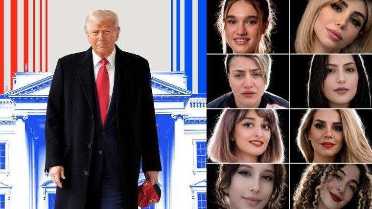 ایران نے میری درخواست پر  8 خواتین کی سزائے موت پر  عمل روک دیا: ٹرمپ کا دعویٰ