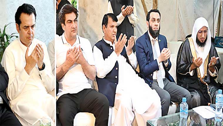 محمد علی رندھاوا کی والدہ کے ایصال ثواب کیلئے دعائیہ تقریب 