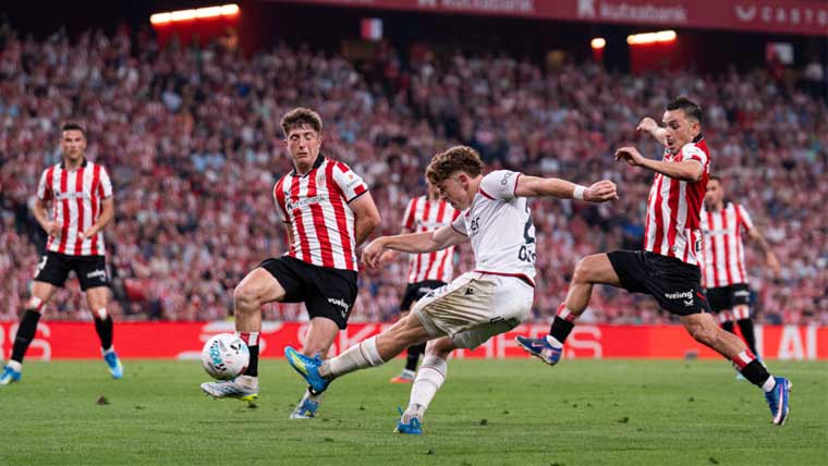 سپینش لالیگا میں ایتھلیٹک  کلب نے اوساسونا کو ہرا دیا