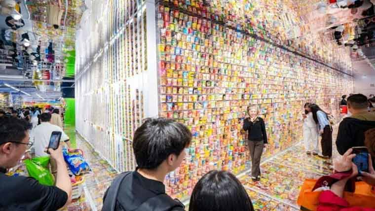  دنیا کا سب سے بڑا سنیک سٹور، 6 ہزار سے زائد برانڈز