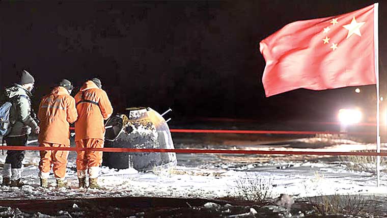  چاند سے لائے گئے نمونوں میں دو نئی معدنیات دریافت 