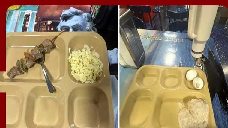 امریکی فوجیوں کی ناقص اور کم کھانے  کی فراہمی ،مزید تصاویر سامنے آگئیں 