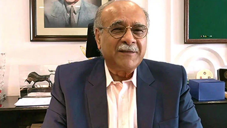 ٹرمپ پریشر میں ،ایران جلد بازی کے موڈ میں نہیں:نجم سیٹھی 