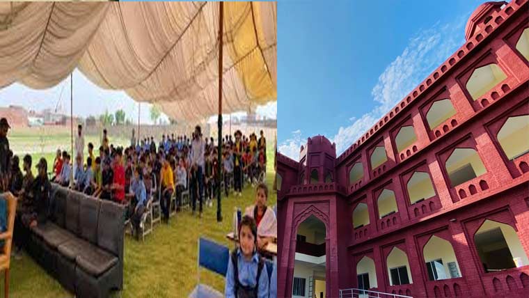 نوشہرہ ورکاں :قائداعظم ڈویژنل پبلک  سکول کی تقریبِ تقسیمِ انعامات