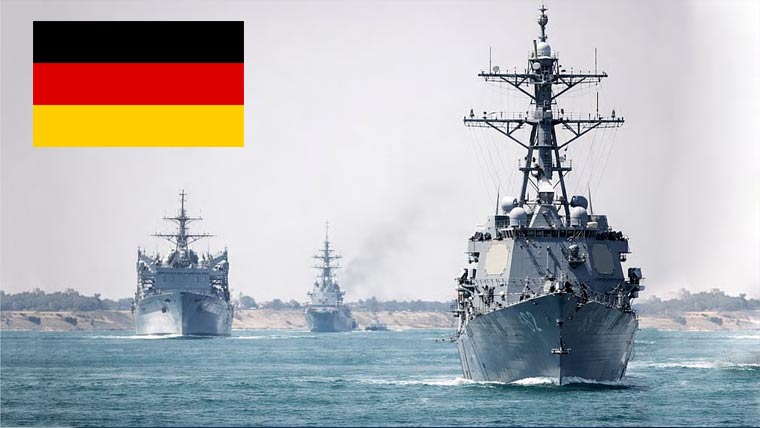 جرمنی کا آبنا ئے ہرمز میں بارودی سرنگیں  صاف کرنیوالا بحری جہازبھیجنے کا اعلان