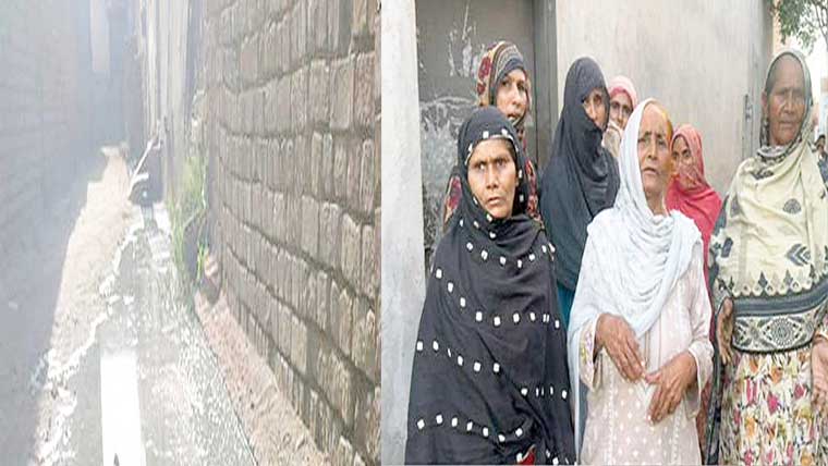 بھوآنہ: اسلام پورہ سیوریج کے پانی میں ڈوب گیا، شہری پریشان