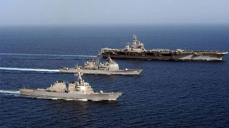 امریکی کارروائی، بحیرہ عرب میں ایرانی بحری جہاز روک لیا