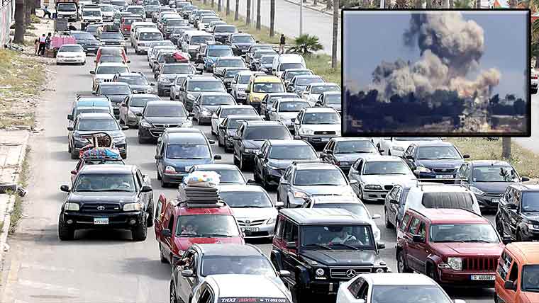 جنوبی لبنان :اسرائیلی بمباری،14افراد شہید ،37زخمی