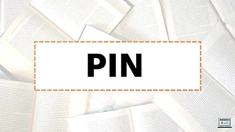 عام لفظ پن کوڈ میں پن کن الفاظ کا مخفف ہے