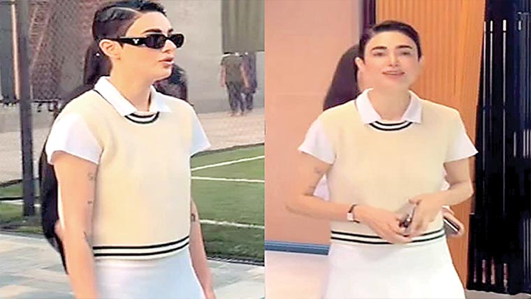 صحیفہ جبار کے بولڈ لباس پر  سوشل میڈیا صارفین کی تنقید