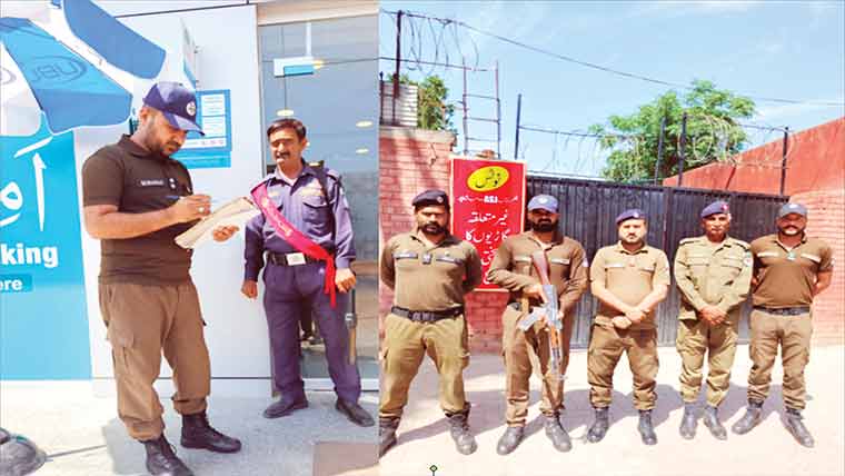 بینکوں اور جوڈیشل کمپلیکس کے سکیورٹی انتظامات چیک 