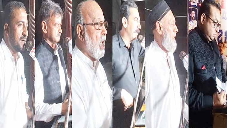 پھلروان میں بزم ضوریز کے  زیر اہتمام محفل مشاعرہ کا انعقاد 