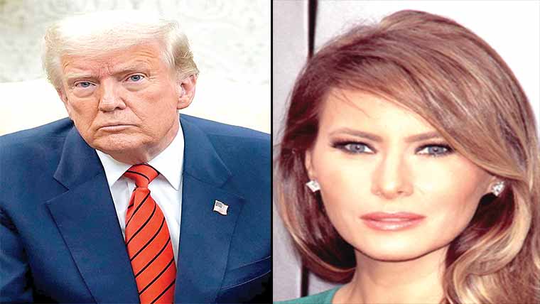 ٹرمپ نے خاتون اول کو متوقع بیوہ کہنے پر  ٹی وی کامیڈین کی بر طرفی کا مطالبہ کر دیا 