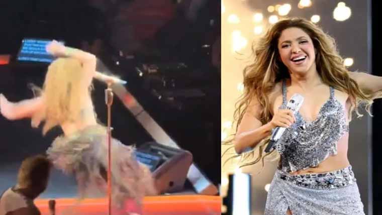 شکیرا کنسرٹ کی تیاری کے دوران سٹیج گرگیا، ٹیکنیشن ہلاک 