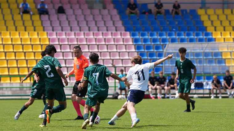 یوئیفا انڈر 16 ٹورنامنٹ،روس نے پاکستان کو ہرا دیا