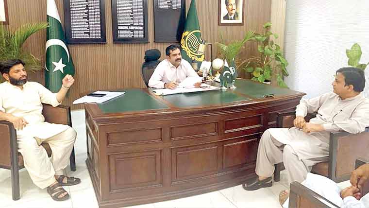  ہاکی گراؤنڈ میں واٹر ٹینک منصوبہ‘ کھلاڑیوں کا اظہار تشویش