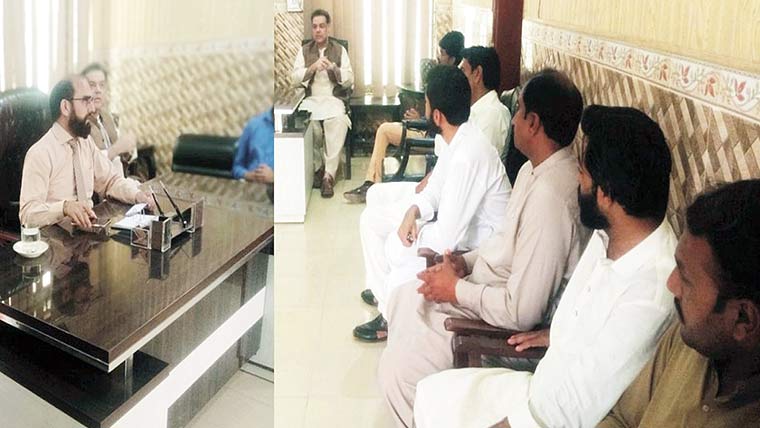 ایڈوائزر محتسب کا عوامی خدمت پروگرام کے تحت سلانوالی کا دورہ 