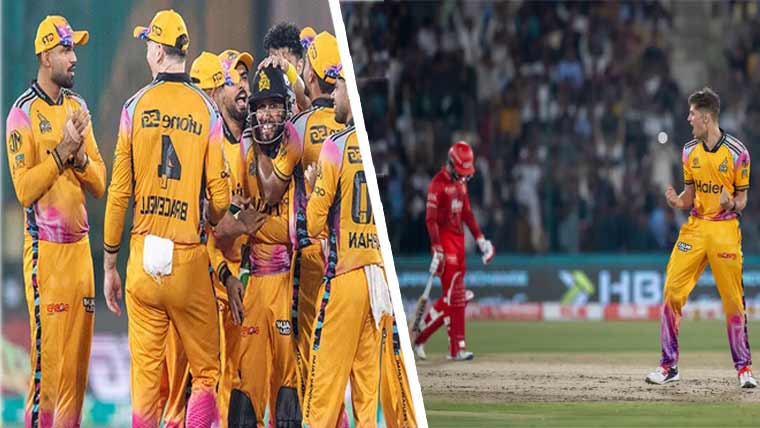 سپر لیگـ:یونائیٹڈ کو ہرا کر زلمی نے فائنل کا ٹکٹ کٹوالیا