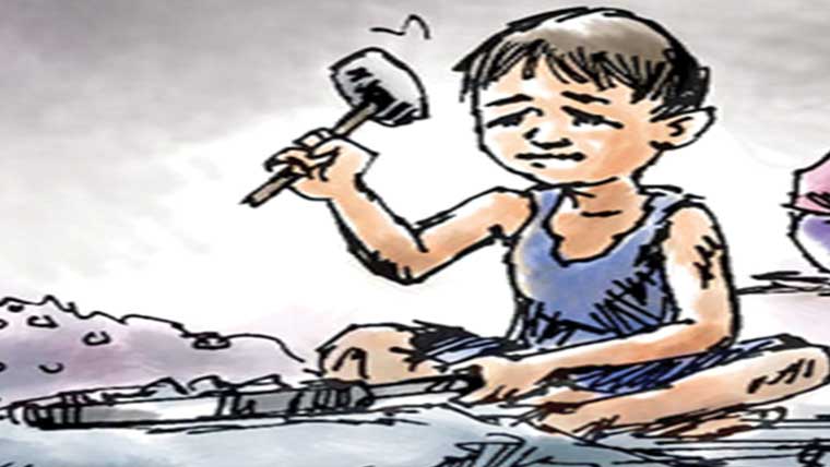  تین بچے جبری مشقت سے بازیاب 