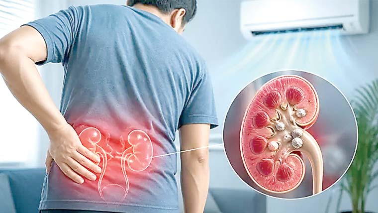 اے سی والا کمرہ آپ کے گردوں میں پتھری پیدا کر رہا 