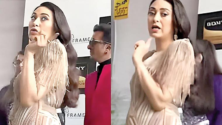 زیادہ زوم مت کرنا، کرشمہ کپور  کی فوٹوگرافرز کو تنبیہ