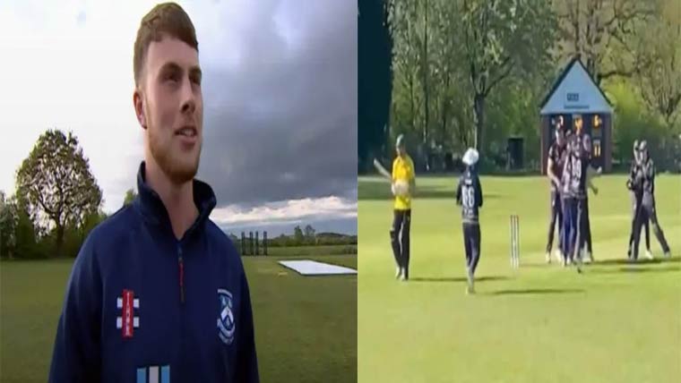  کاؤنٹی لیگ ،6گیندوں پر 6 وکٹیں بولر کی ڈبل ہیٹ ٹرک