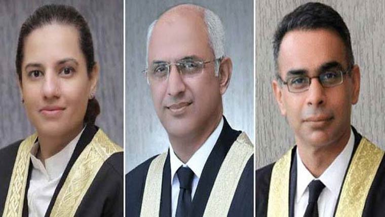 جسٹس محسن اختر، جسٹس ثمن رفعت نے مقدمات کی سماعت کی  جسٹس بابر ستار کی کازلسٹ منسوخ 