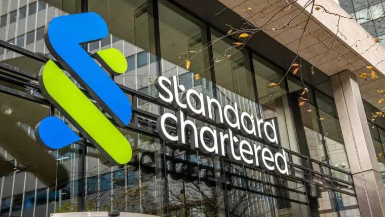 اسٹینڈرڈ چارٹرڈکوقبل از ٹیکس 11.7ارب منافع