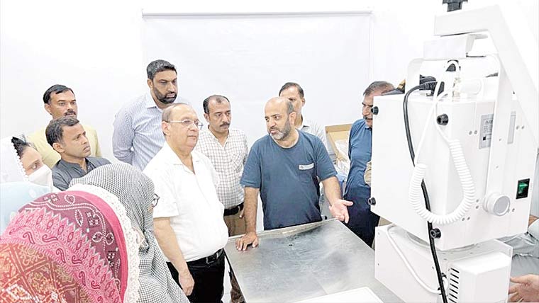 لائیوسٹاک کمپلیکس میں جدید ایکسرے مشین و آپریشن تھیٹر فعال