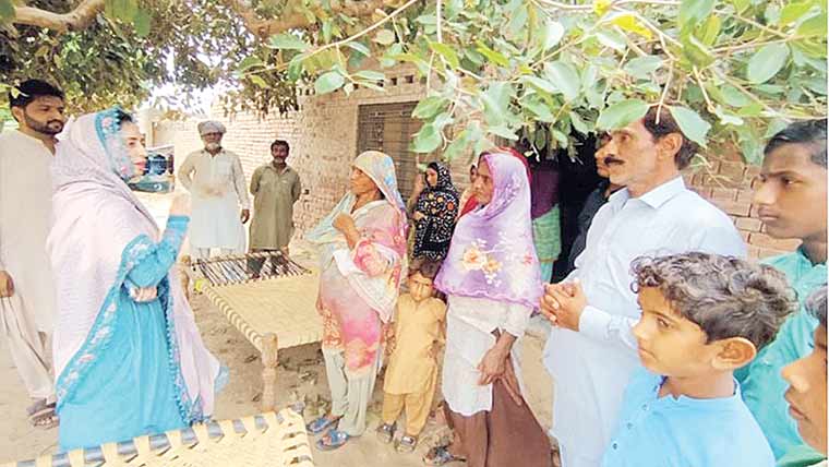 ممکنہ سیلاب، اسسٹنٹ کمشنر کمالیہ کا متاثرہ آبادیوں کا دورہ