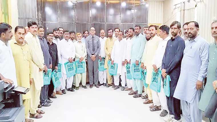 ڈسٹرکٹ پراسیکیوشن ڈیپارٹمنٹ سرگودھا میں منفرد تقریب