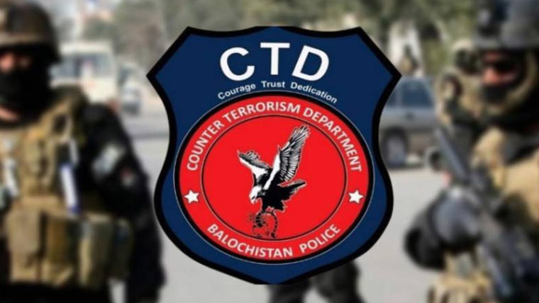 سی ٹی ڈی :2ماہ میں 5را ایجنٹوں  سمیت 54مشتبہ دہشتگردگرفتار 