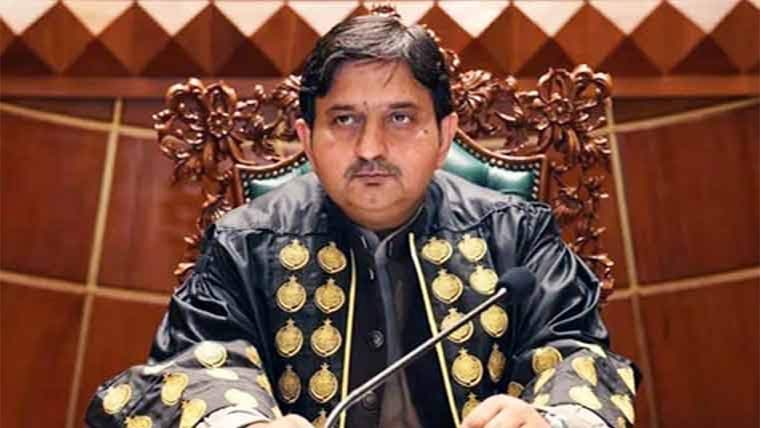 سپیکر پنجاب اسمبلی ملک محمد احمد  نے قائم مقام گورنر کی  ذمہ داریاں سنبھال لیں