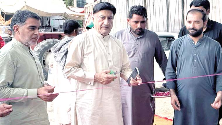 بورے والا غلہ منڈی میں کسان سہولت سنٹر کا باقاعدہ افتتاح 