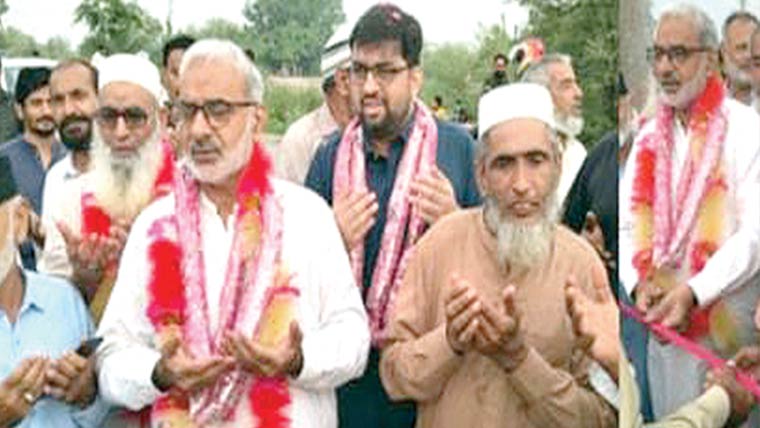 سوہنے پینڈ سوہنیاں راہواں منصوبہ، 22 ڈبلیو بی سڑک مکمل