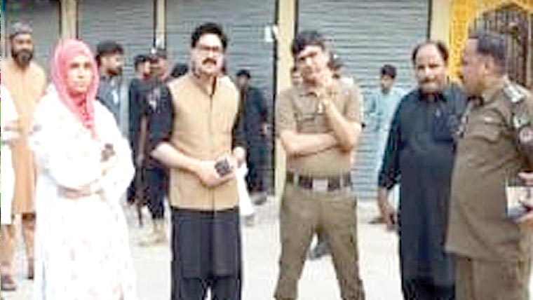 چہلم حضرت امام حسینؓ، وہاڑی انتظامیہ کانتظامات کا جائزہ 