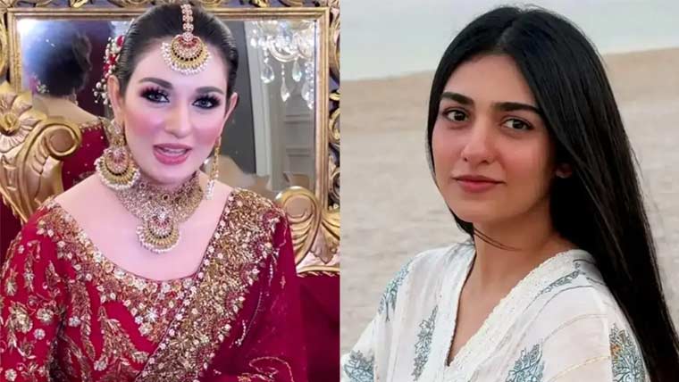 سارہ خان کے برائیڈل میک  اوور پر مداحوں کی تنقید