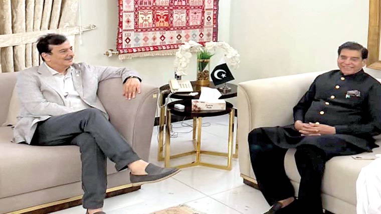گیلانی،راجہ پرویز ملاقات، پارلیمانی اداروں کی مضبوطی پرزور