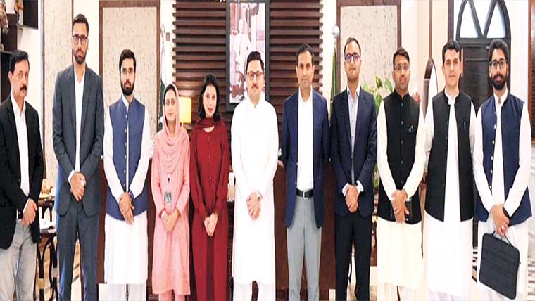 ڈی سی کی 54ویں سی ٹی پی کے زیرِ تربیت افسروں سے ملاقات