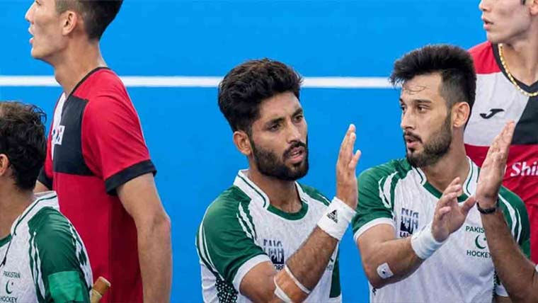 کوریاکو پھر شکست،پاکستان کی ہاکی  ٹیسٹ سیریز میں فیصلہ کن برتری 