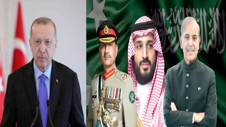 جنگ ختم کرانے کی کوششیں : وزیراعظم اور فیلڈ مارشل سعودی عرب میں، ترک صدر آج پہنچیں گے 