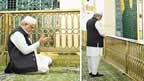 اسحاق ڈار کی مسجد نبوی ﷺ  میں حاضری، ملکی ترقی کیلئے دعا