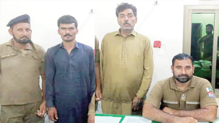 بیوی کے قتل میں مطلوب شوہر ، فائرنگ کیس کا ملزم گرفتار