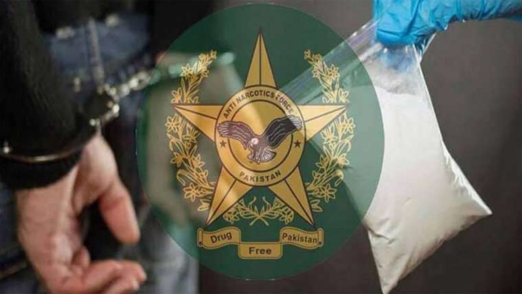 اے این ایف:5ملزم گرفتار 135کلو گرام منشیات برآمد 