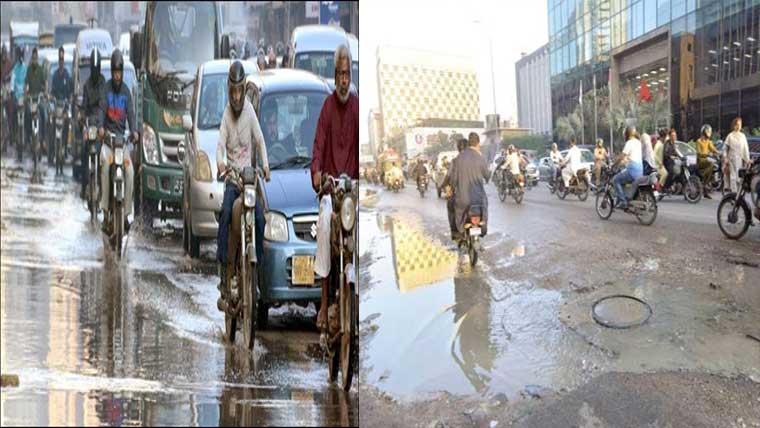 شاہ جمال سیوریج سسٹم سے محروم، سڑکوں پر پانی جمع