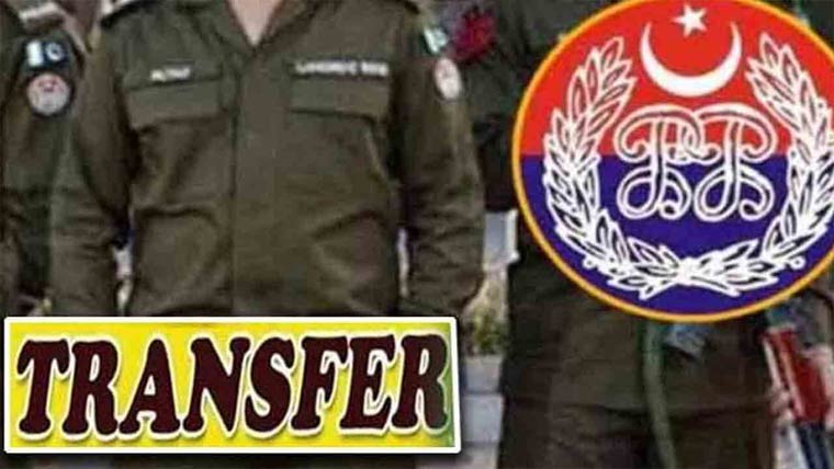 راولپنڈی، مختلف تھانوں سے  72اہلکاروں کے تبادلے 