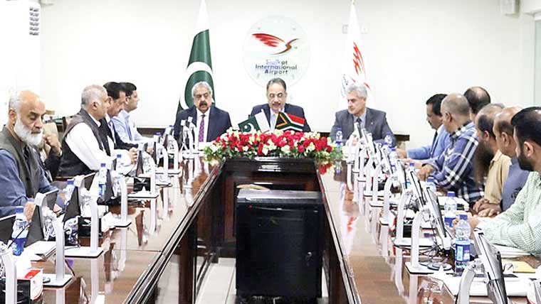  جنوبی افریقہ سیالکوٹ سے براہ راست پروازوں کا خواہاں 