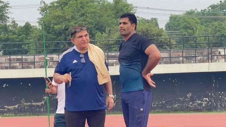 اولمپک گولڈ میڈلسٹ ارشد ندیم کا بیرون ملک ٹریننگ کا فیصلہ