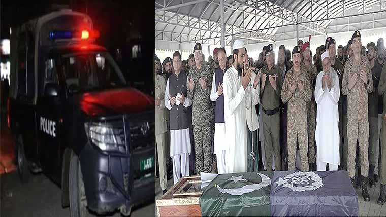  کا لا شاہ کا کو : 3 پولیس اہلکاروں کو شہید کرنیوالے ملزم باپ بیٹا مبینہ مقابلے میں ہلاک