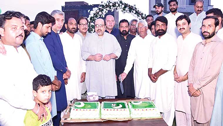 یوم آزادی جشن منانے کا نہیں  بلکہ تجدید عہد کا دن :فیاض چٹھہ 